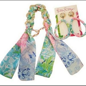 Lilly Pulitzer bohemian queen jewelry set